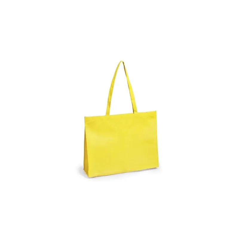 Sac Personnalisable de Shopping - Karean Matières : polyester Couleurs : jaune