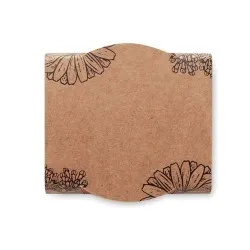 Pot écologique et personnalisé de graines de myosotis - FORGET ME NOT Matières : coton Taille textile : XL Couleurs : vert 2