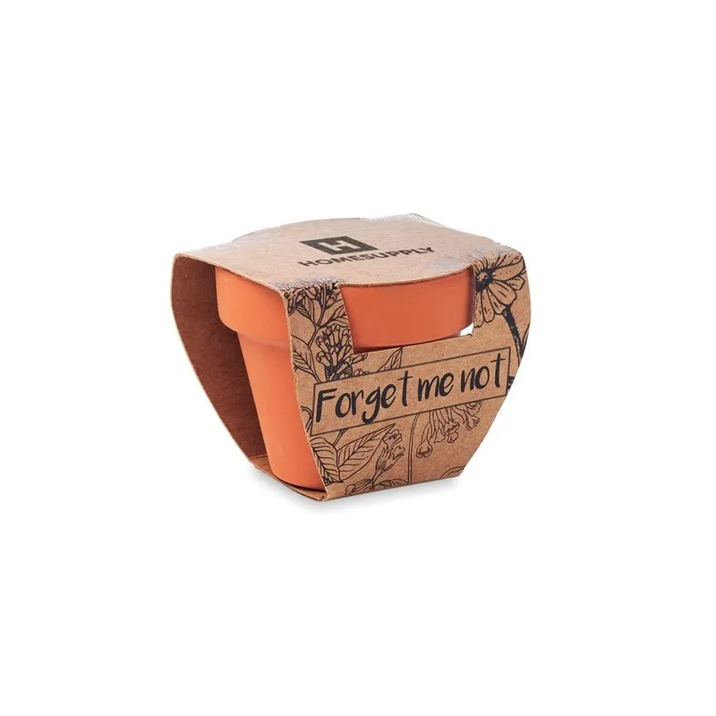 Pot écologique et personnalisé de graines de myosotis - FORGET ME NOT Matières : coton Taille textile : XL Couleurs : vert goodi