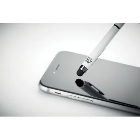 Stylo antibactérien personnalisé NEILO CLEAN Matières : coton Taille textile : XL Couleurs : bleu marquage laser ultra précis