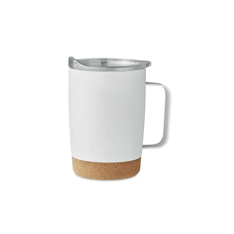 Gobelet isotherme double paroi 300ml personnalisable et pratique RUBY Taille textile : XL Couleurs : rouge