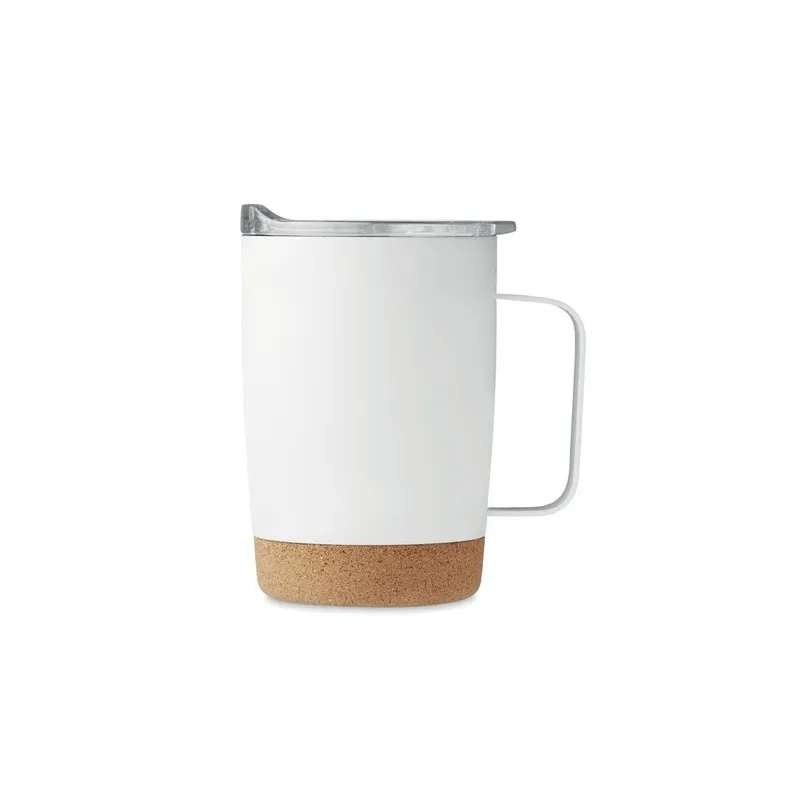 Gobelet isotherme double paroi 300ml personnalisable et pratique RUBY Taille textile : XL Couleurs : rouge cadeau collaborateur 