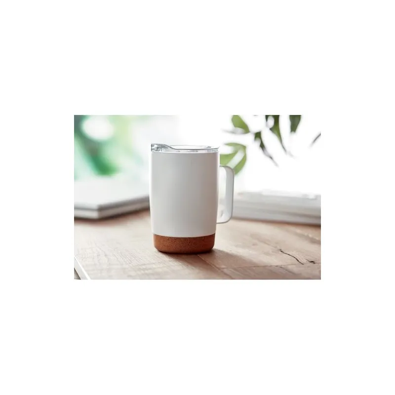 Gobelet isotherme double paroi 300ml personnalisable et pratique RUBY Taille textile : XL Couleurs : rouge cadeau client origina