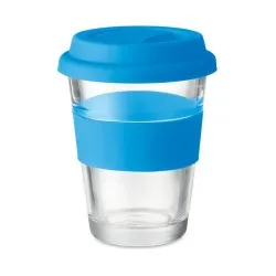 Gobelet en verre personnalisable écologique 350 ml - ASTOGLASS Matières : bois Couleurs : vert 2