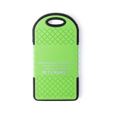 Batterie Solaire Économique 4000mAh - Power Bank Personnalisé Lenard Matières : papier Couleurs : blanc cadeau client original