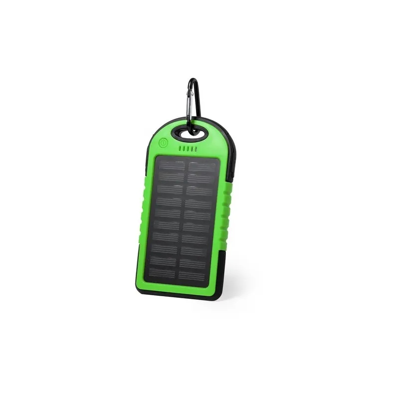 Batterie Solaire Économique 4000mAh - Power Bank Personnalisé Lenard Matières : aluminium Couleurs : bleu livraison express 24h 