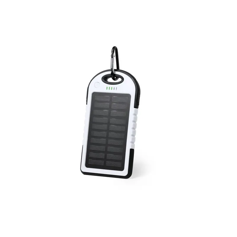 Batterie Solaire Économique 4000mAh - Power Bank Personnalisé Lenard Matières : aluminium Couleurs : jaune cadeau affaires éléga