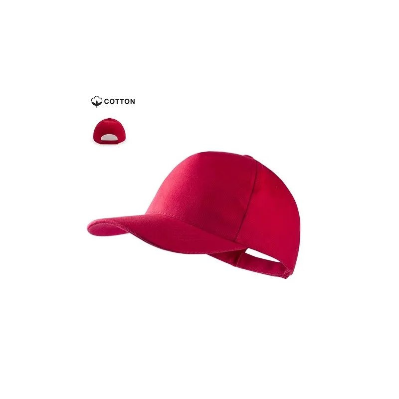 Casquette Personnalisée en Coton Écologique Bayon Matières : plastique Couleurs : blanc marquage couleur éclatante