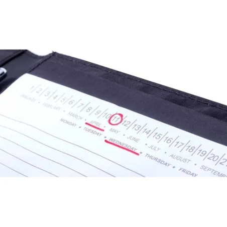 Porte-Documents Pratique Personnalisé - Bretux, Cadeau d'Entreprise Matières : caoutchouc Couleurs : vert cadeau entreprise pas 