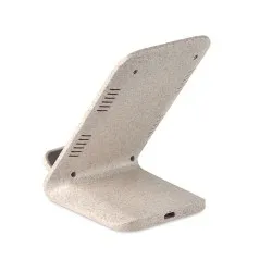 Support et chargeur pratique personnalisé LAYABACK Matières : grès Couleurs : blanc 2