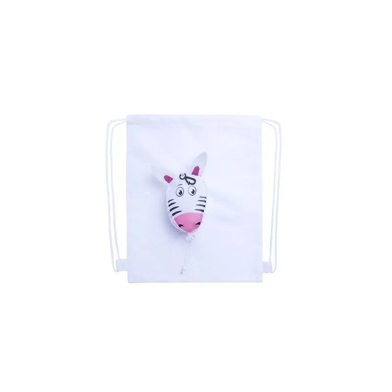 Sac à Dos Pliable Personnalisé Écologique pour Enfants Kissa Matières : PU Couleurs : blanc