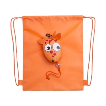 Sac à Dos Pliable Personnalisé Écologique pour Enfants Kissa Matières : PU Couleurs : blanc marquage laser ultra précis