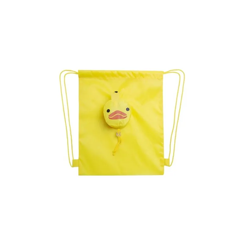 Sac à Dos Pliable Personnalisé Écologique pour Enfants Kissa Matières : polyester Couleurs : noir goodies publicitaire événement