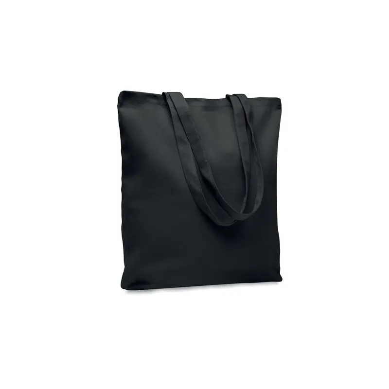 Sac shopping écologique en toile 270 gr/m² personnalisé RASSA COLOURED Taille textile : 5XL Couleurs : gris chiné objet promo pe