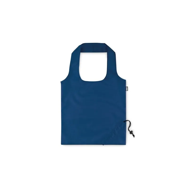 Sac de Courses Pliable Écologique en RPET - FOLDPET Couleurs : marron Matières : acier inoxydable recyclé marquage laser ultra p