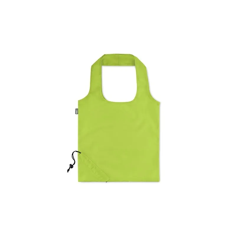 Sac de Courses Pliable Écologique en RPET - FOLDPET Matières : PET Couleurs : argenté mat cadeau client original