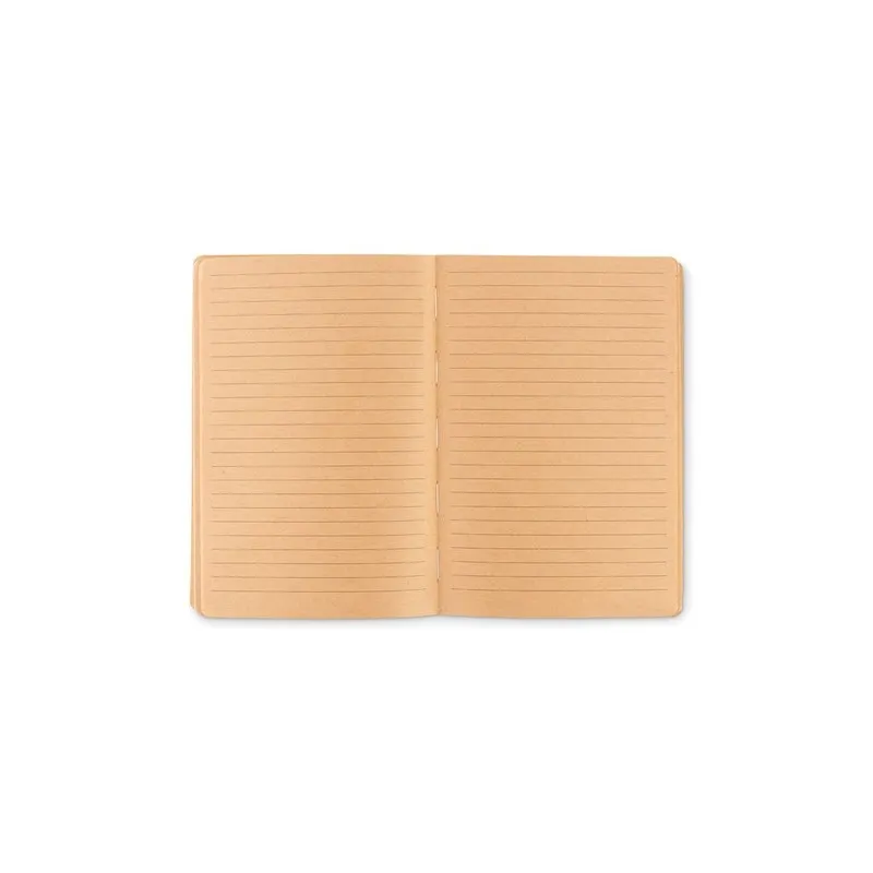 Carnet A5 personnalisé en liège - NOTECORK, idéal pour cadeaux d'entreprise Matières : coton Couleurs : beige personnalisable av