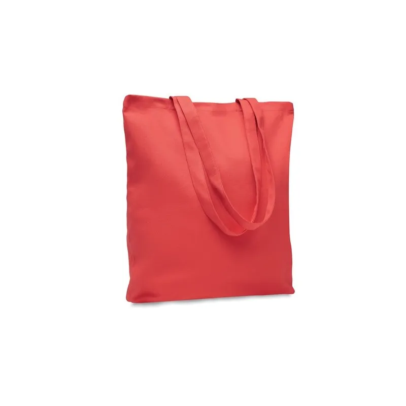 Sac shopping écologique en toile 270 gr/m² personnalisé RASSA COLOURED Taille textile : L Couleurs : gris chiné livraison expres