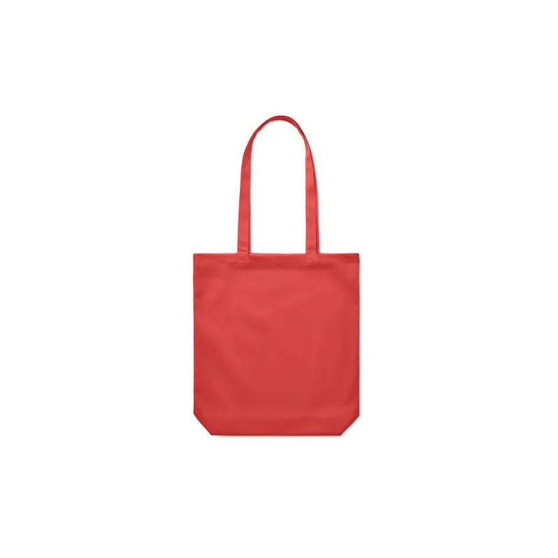 Sac shopping écologique en toile 270 gr/m² personnalisé RASSA COLOURED Taille textile : L Couleurs : gris chiné cadeau affaires 