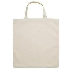 Sac shopping écologique personnalisable en coton 140gr/m² - MARKETA Matières : coton biologique Couleurs : bleu