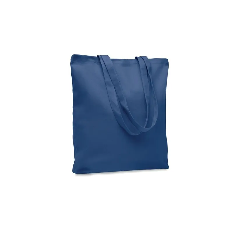 Sac shopping écologique en toile 270 gr/m² personnalisé RASSA COLOURED Taille textile : M Couleurs : gris chiné impression haute