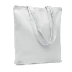 Sac shopping écologique en toile 270 gr/m² personnalisé RASSA COLOURED Taille textile : 5XL Couleurs : gris chiné 2