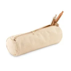 Trousse en Coton Personnalisable Écologique pour Objets Publicitaires - NATU POUCH Matières : coton biologique Couleurs : beige 2