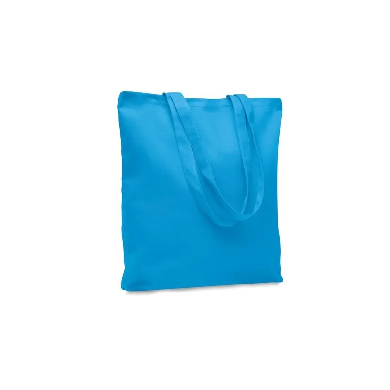 Sac shopping écologique en toile 270 gr/m² personnalisé RASSA COLOURED Taille textile : XL Couleurs : gris chiné cadeau collabor