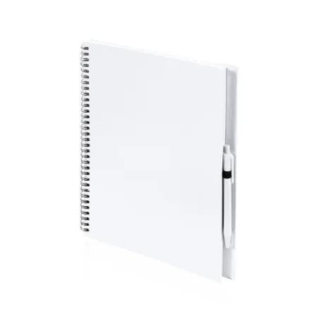 Cahier Pratique Écologique Personnalisé pas cher - Tecnar Matières : non tissé Couleurs : vert citron impression haute définitio