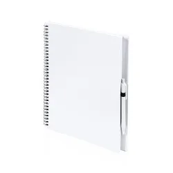 Cahier Pratique Écologique Personnalisé pas cher - Tecnar Matières : polyester Couleurs : bleu cobalt objet promotionnel éco-res 2