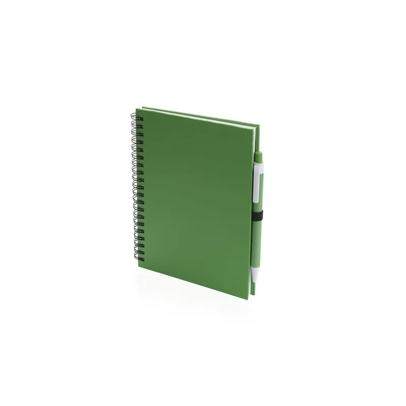 Carnet Personnalisable Écologique Koguel Matières : non tissé Couleurs : vert personnalisable avec votre logo