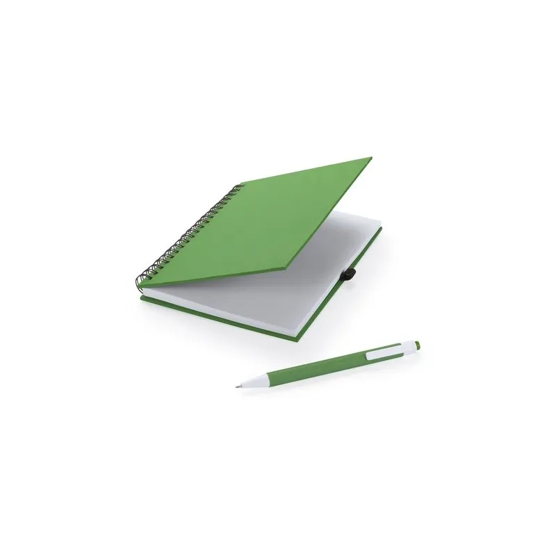 Carnet Personnalisable Écologique Koguel Matières : non tissé Couleurs : vert goodies entreprise design