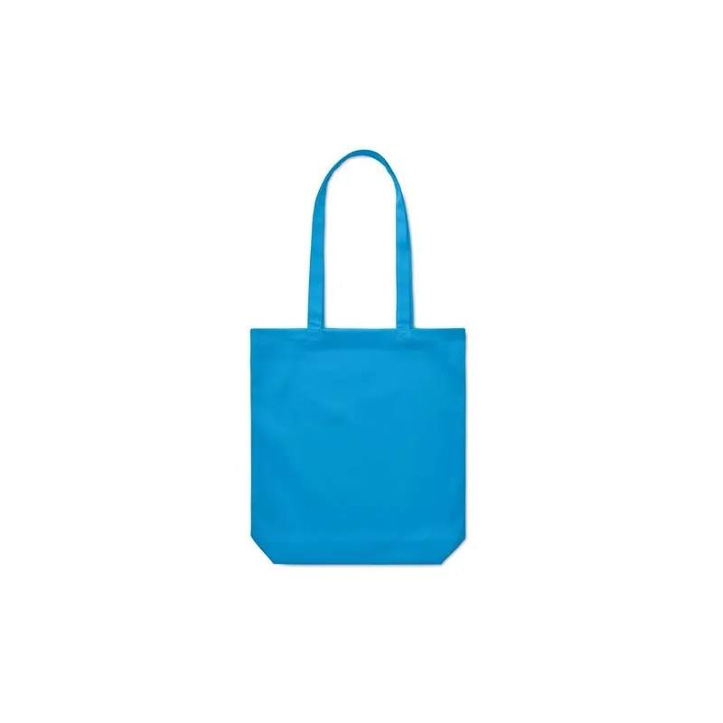 Sac shopping écologique en toile 270 gr/m² personnalisé RASSA COLOURED Taille textile : XL Couleurs : gris chiné impression haut