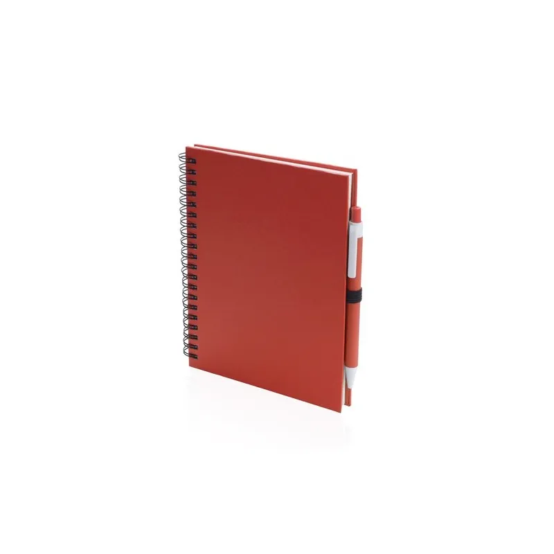 Carnet Personnalisable Écologique Koguel Matières : non tissé Couleurs : rouge personnalisation rapide en France