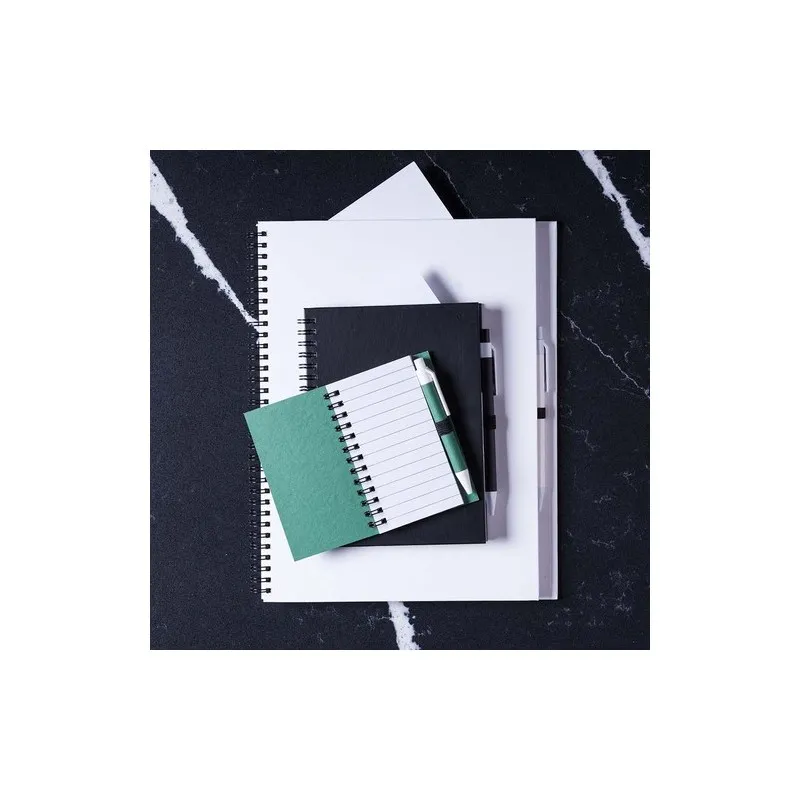 Carnet Personnalisable Écologique Koguel Matières : non tissé Couleurs : rose personnalisation sur mesure