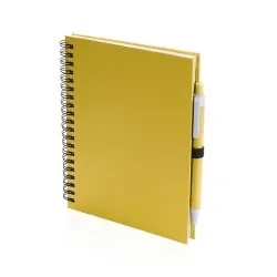 Carnet Personnalisable Écologique Koguel Matières : non tissé Couleurs : blanc objet promotionnel éco-responsable 2