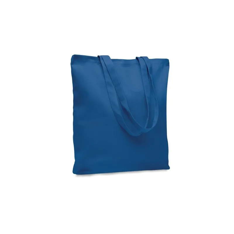 Sac shopping écologique en toile 270 gr/m² personnalisé RASSA COLOURED Taille textile : XS Couleurs : gris chiné cadeau entrepri