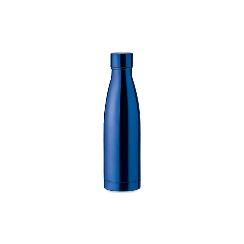 Bouteille isotherme double paroi 500ml personnalisée - BELO BOTTLE Matières : acier inoxydable Couleurs : gris
