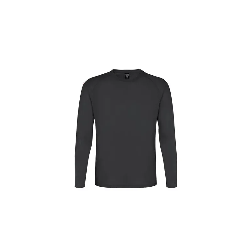 T-Shirt Respirant Personnalisable Technique Adulte Maik Matières : ripstop Couleurs : noir cadeau client original