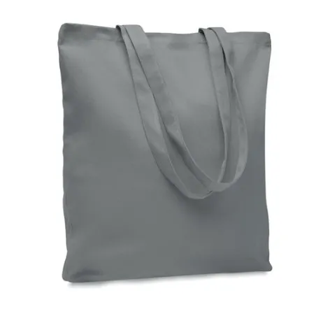 Sac shopping écologique en toile 270 gr/m² personnalisé RASSA COLOURED Taille textile : XXL Couleurs : gris chiné goodies public
