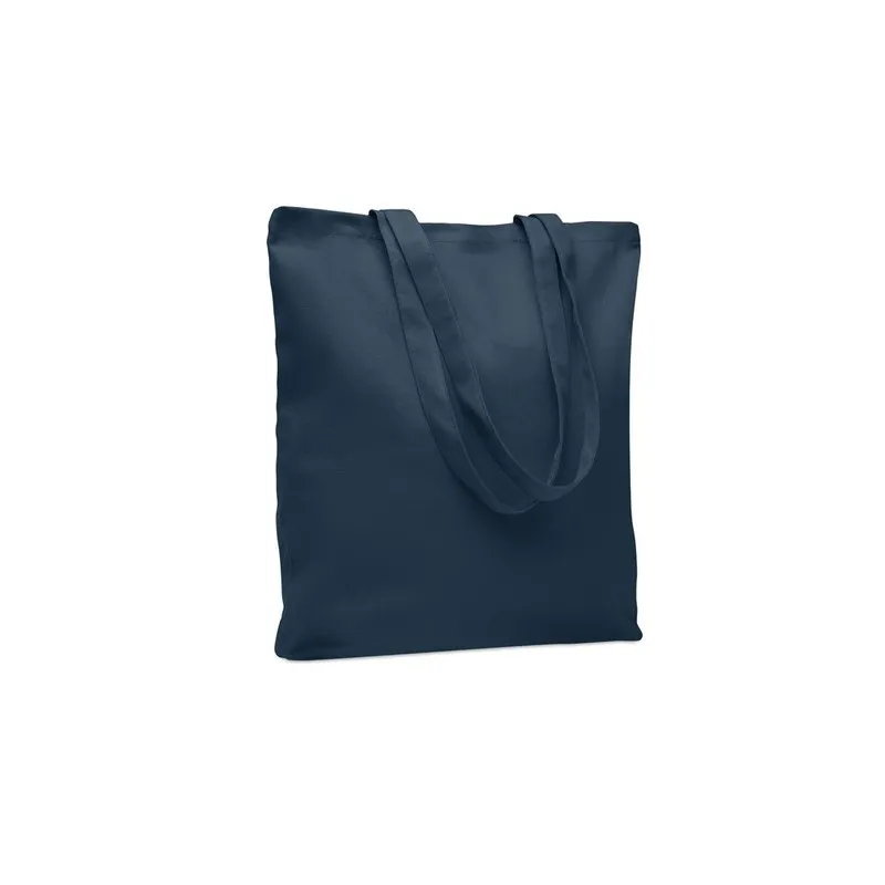 Sac shopping écologique en toile 270 gr/m² personnalisé RASSA COLOURED Taille textile : 3XL Couleurs : vert foncé marquage laser