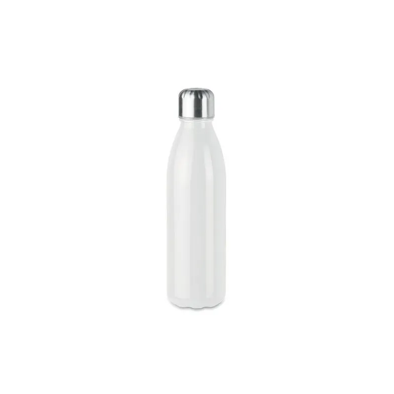 Bouteille en verre personnalisée 650ml - ASPEN GLASS Matières : bambou Couleurs : rouge