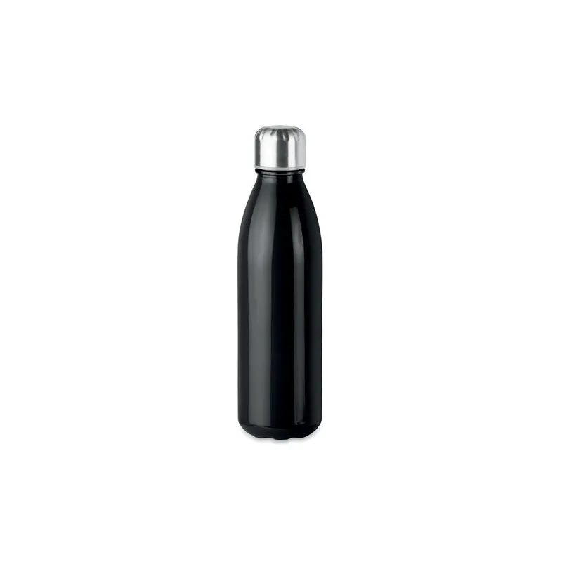 Bouteille en verre personnalisée 650ml - ASPEN GLASS Matières : bambou Couleurs : beige personnalisable avec votre logo