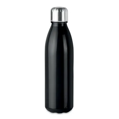 Bouteille en verre personnalisée 650ml - ASPEN GLASS Matières : bambou Couleurs : beige personnalisable avec votre logo