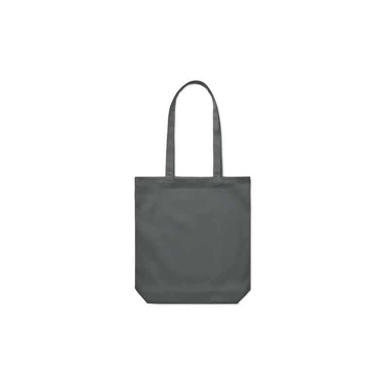 Sac shopping écologique en toile 270 gr/m² personnalisé RASSA COLOURED Taille textile : 4XL Couleurs : vert foncé marquage laser