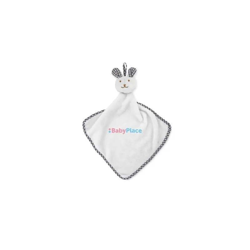 Serviette Lapin en Peluche HUG ME - Douceur et Fun Personnalisé