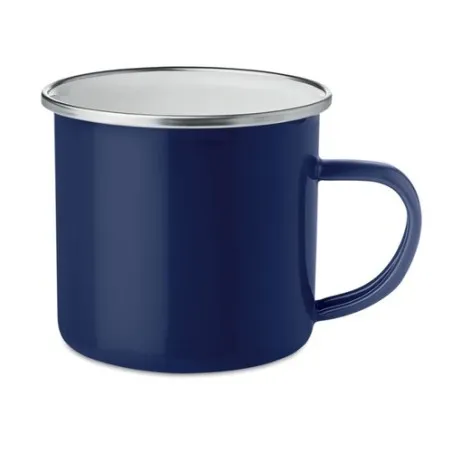 Tasse en métal émaillé plateado - Accessoire pratique pour téléphone personnalisé DOT Matières : métal Couleurs : bleu royal cad