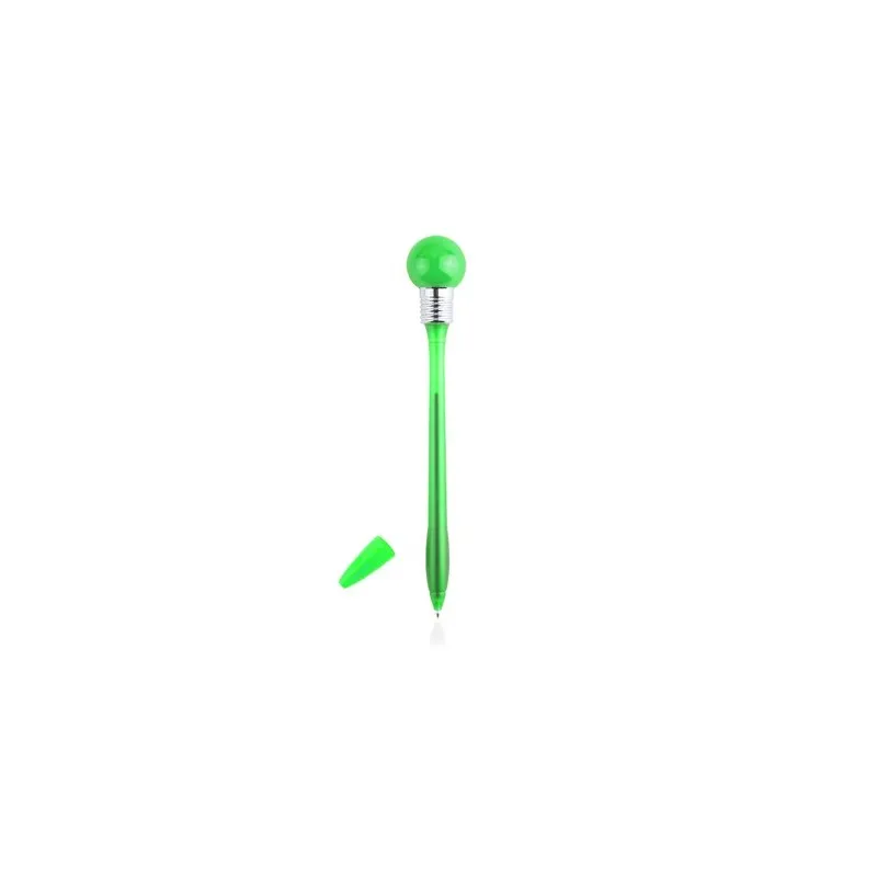Stylo Bille Lumineux Personnalisable de Nicky Matières : carton Couleurs : vert clair cadeau collaborateur premium