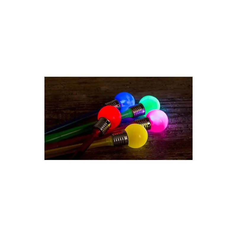 Stylo Bille Lumineux Personnalisable de Nicky Matières : métal Couleurs : vert impression logo haute qualité