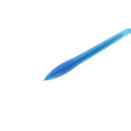 Stylo Bille Lumineux Personnalisable de Nicky Matières : métal Couleurs : bleu personnalisation sur mesure